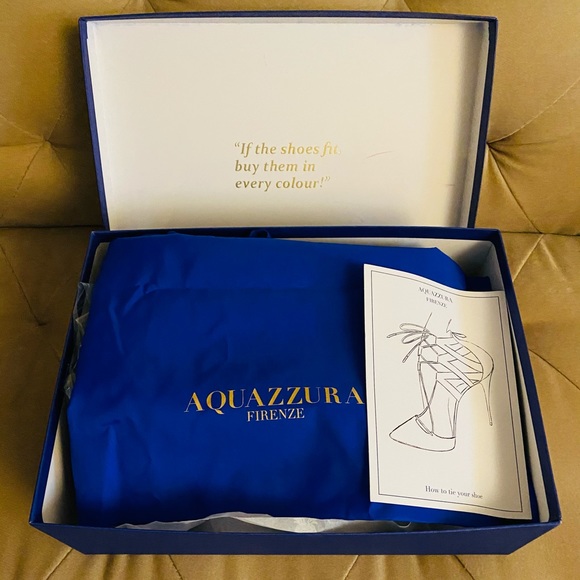 ‼️SOLD‼️Brand New! Aquazzura Nude Suede Heels - Picture 14 of 16